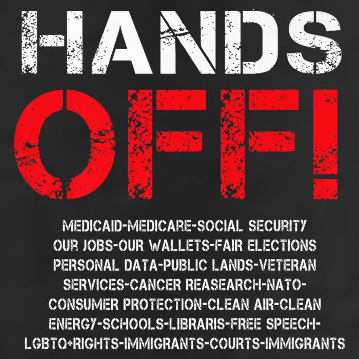 Hands Off Protest Adult Drive Performance Visor