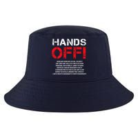 Hands Off Protest Cool Comfort Performance Bucket Hat