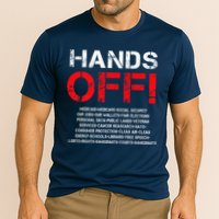 Hands Off Protest Cooling Performance Crew T-Shirt