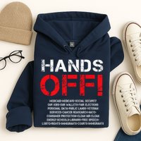 Hands Off Protest Hoodie