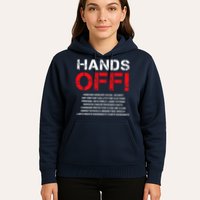 Hands Off Protest Hoodie