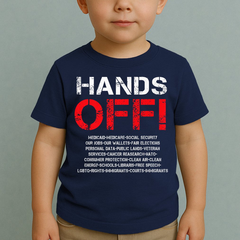Hands Off Protest Toddler T-Shirt