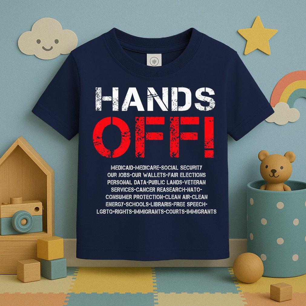 Hands Off Protest Toddler T-Shirt