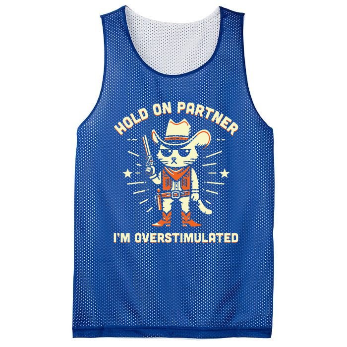 Hold On Partner IM Overstimulated Mesh Reversible Basketball Jersey Tank