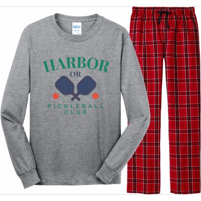 Harbor Or Pickleball Club For Paddle Players Long Sleeve Pajama Set