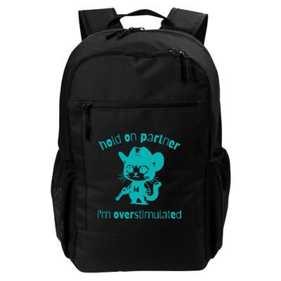 Hold On Partner IM Overstimulated Cat Backpack