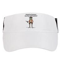 Hold On Partner IM Overstimulated Cowboy Frog Adult Drive Performance Visor