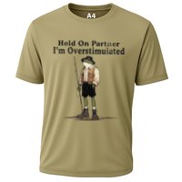 Hold On Partner IM Overstimulated Cooling Performance Crew T-Shirt
