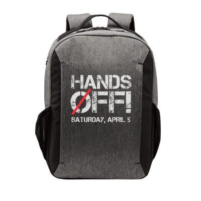 Hands Off Protest Saturday April 5 Women Vector Backpack