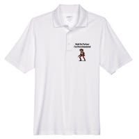 Hold On Partner IM Overstimulated Cowboy Frog Men's Origin Performance Pique Polo