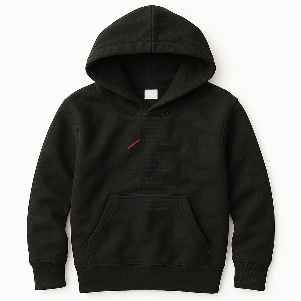 Hands Off Protest Social Security And Medicare Resist 8647 Kids Hoodie