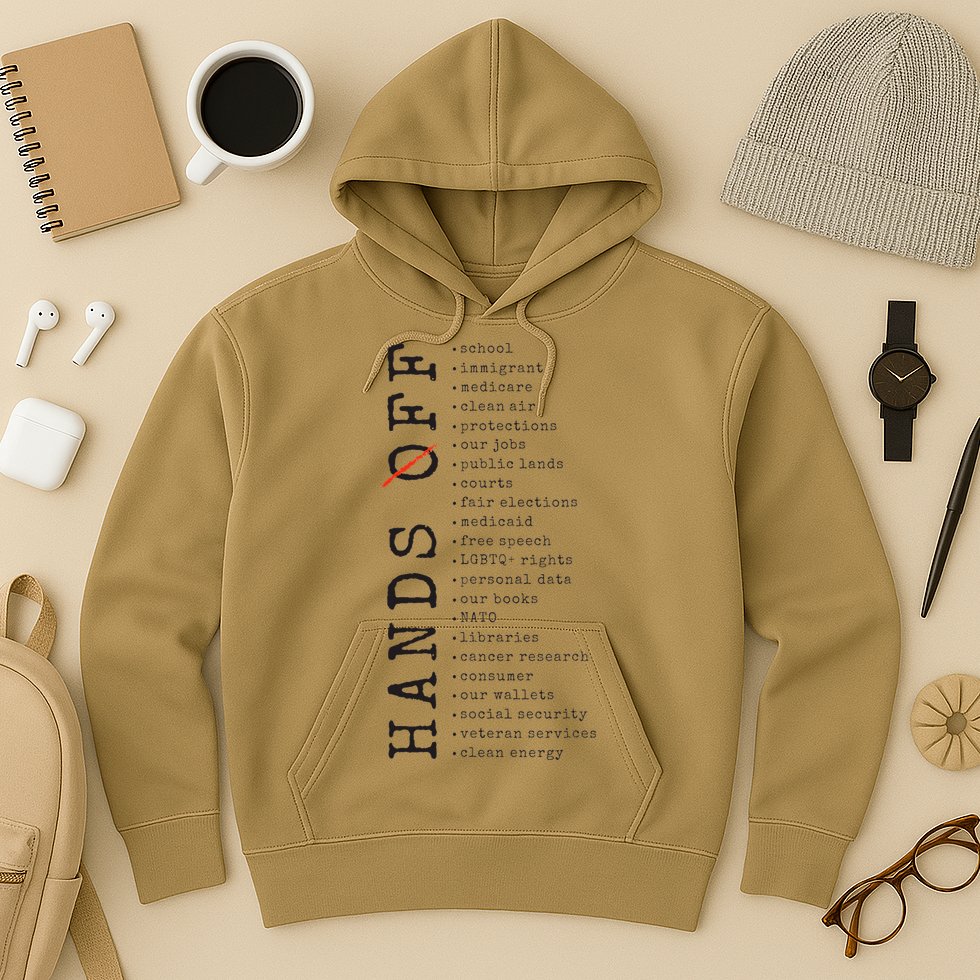 Hands Off Protest Social Security And Medicare Resist 8647 Hoodie