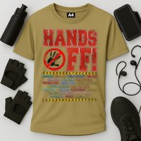 Hands Off Protest Social Security And Medicare Protest Cooling Performance Crew T-Shirt