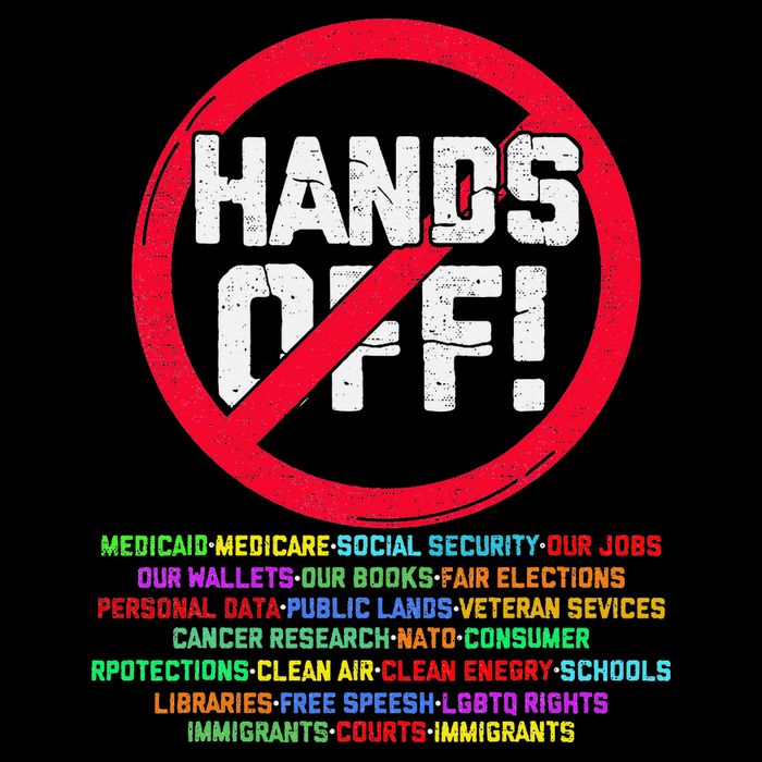 Hands Off Protest Social Security And Medicare Protest City Backpack
