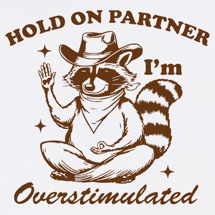 Hold On Partner IM Overstimulated Cool Comfort Performance Bucket Hat