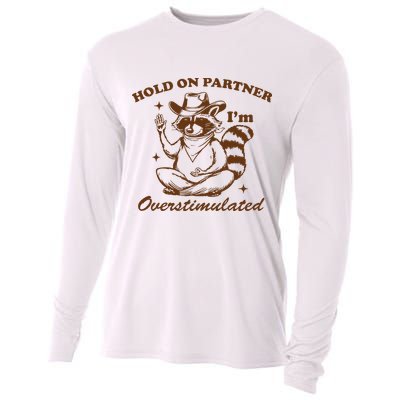 Hold On Partner IM Overstimulated Cooling Performance Long Sleeve Crew
