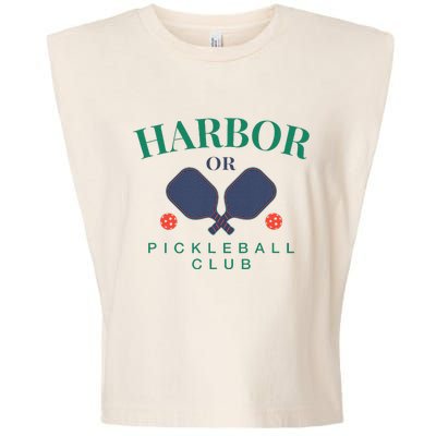 Harbor Or Pickleball Club For Paddle Players Garment-Dyed Women's Muscle Tee