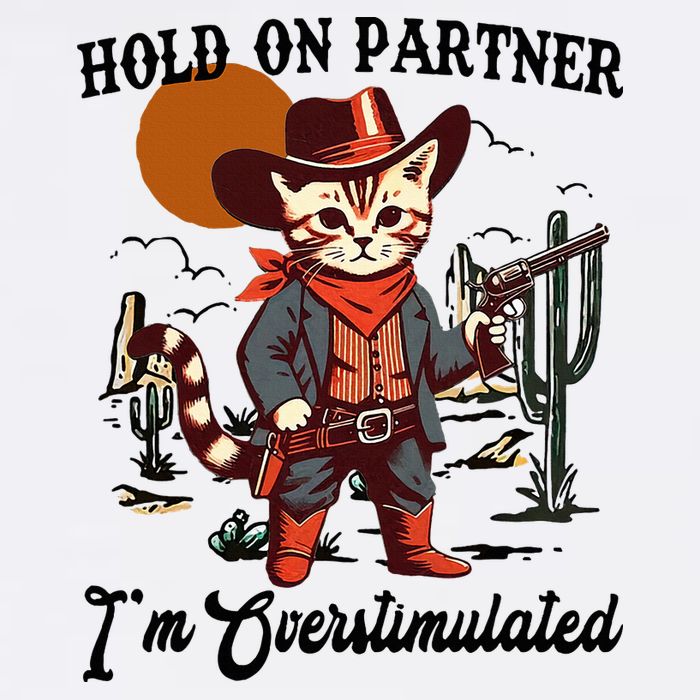 Hold On Partner IM Overstimulated Cooling Performance Crew T-Shirt