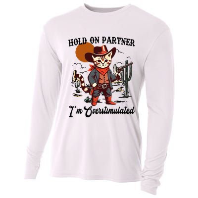 Hold On Partner IM Overstimulated Cooling Performance Long Sleeve Crew