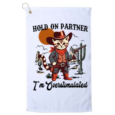 Hold On Partner IM Overstimulated Golf Towel