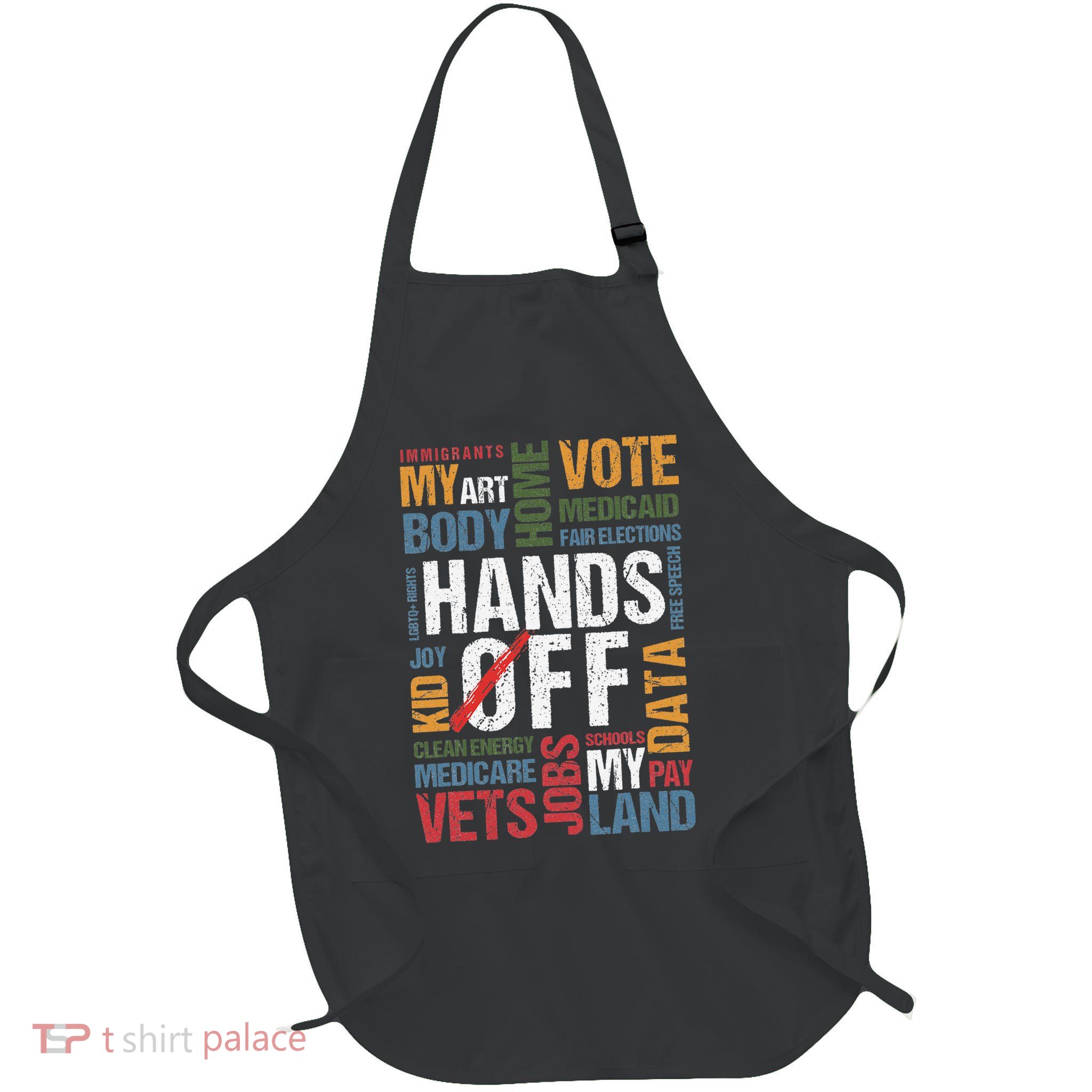 Hands Off Protest Social Security And Medicare Resist 8647 Apron