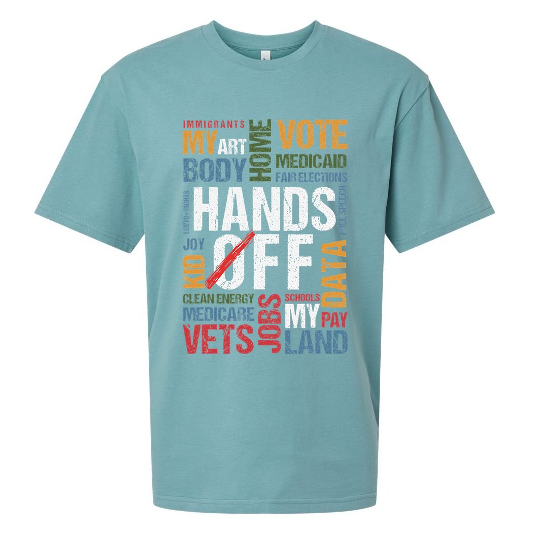 Hands Off Protest Social Security And Medicare Resist 8647 Sueded Cloud Jersey T-Shirt
