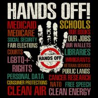 Hands Off Protest Vintage Toddler T-Shirt