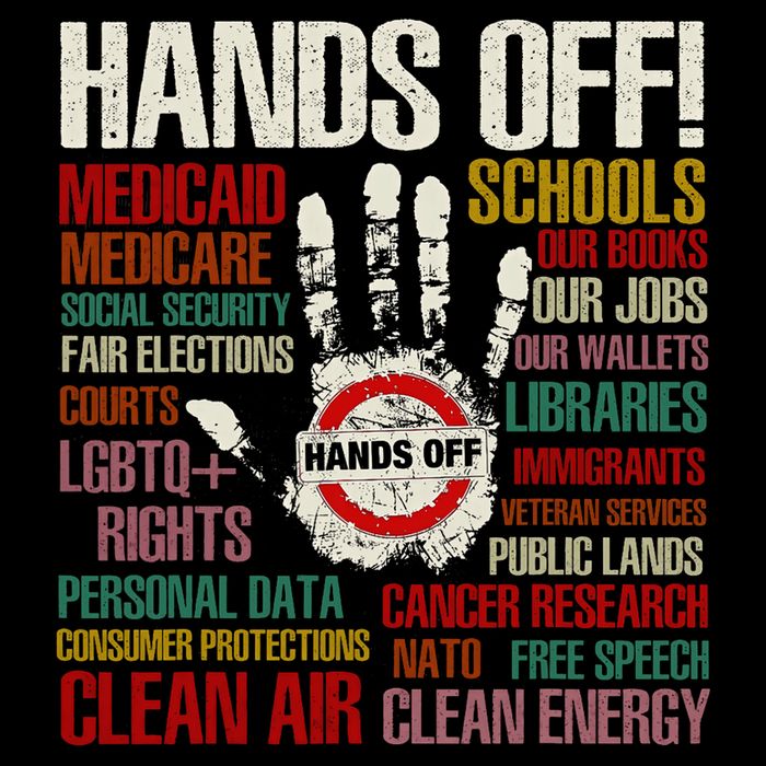 Hands Off Protest Vintage Toddler T-Shirt