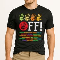 Hands Off Protest Social Security And Medicare Protest Cooling Performance Crew T-Shirt