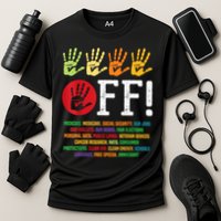 Hands Off Protest Social Security And Medicare Protest Cooling Performance Crew T-Shirt