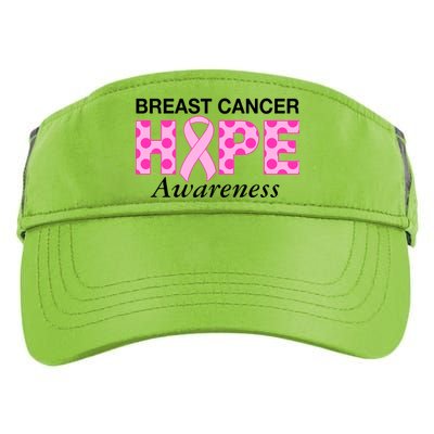 Hope Breast Cancer Awaraness Adult Drive Performance Visor