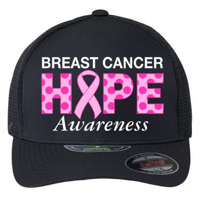 Hope Breast Cancer Awaraness Flexfit Unipanel Trucker Cap