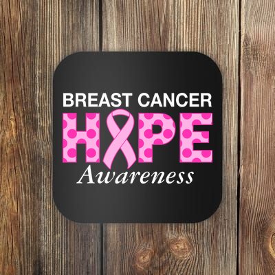 Hope Breast Cancer Awaraness Coaster