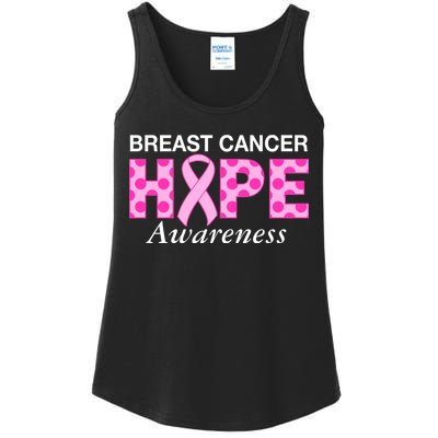 Hope Breast Cancer Awaraness Ladies Essential Tank