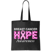 Hope Breast Cancer Awaraness Tote Bag