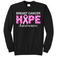 Hope Breast Cancer Awaraness Tall Sweatshirt