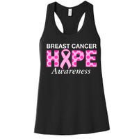 Hope Breast Cancer Awaraness Women's Racerback Tank