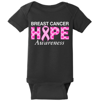 Hope Breast Cancer Awaraness Baby Bodysuit