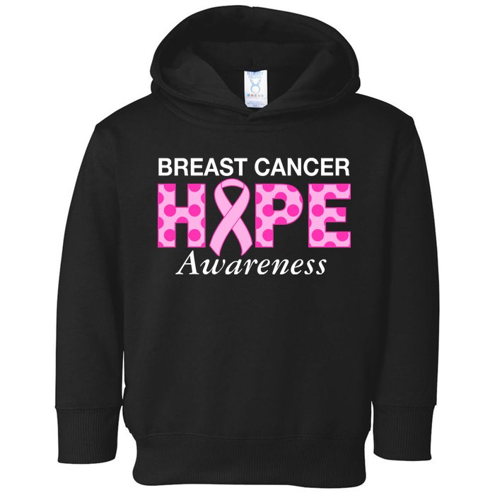 Hope Breast Cancer Awaraness Toddler Hoodie