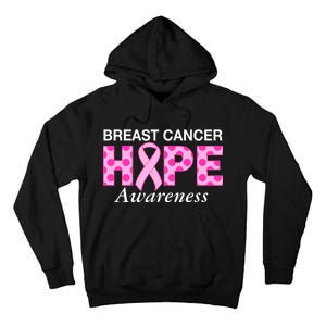 Hope Breast Cancer Awaraness Tall Hoodie