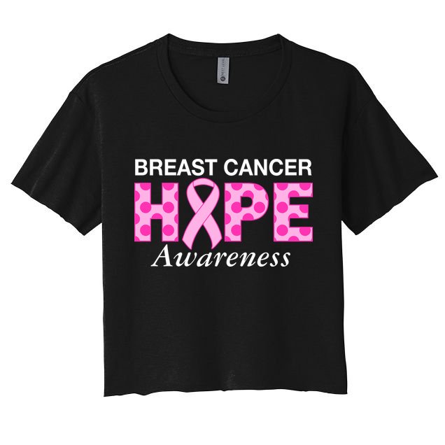 Hope Breast Cancer Awaraness Crop Top