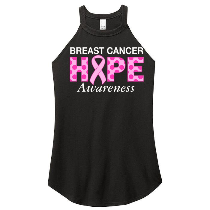 Hope Breast Cancer Awaraness Women's Perfect Tri Rocker Tank