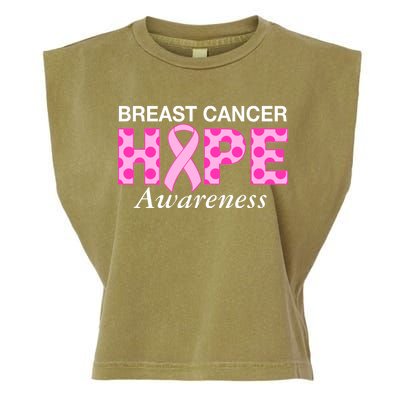 Hope Breast Cancer Awaraness Garment-Dyed Women's Muscle Tee