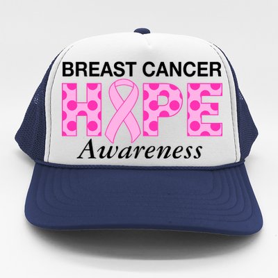 Hope Breast Cancer Awaraness Trucker Hat