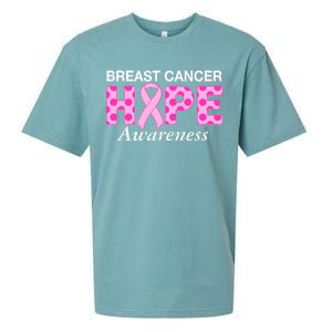 Hope Breast Cancer Awaraness Sueded Cloud Jersey T-Shirt