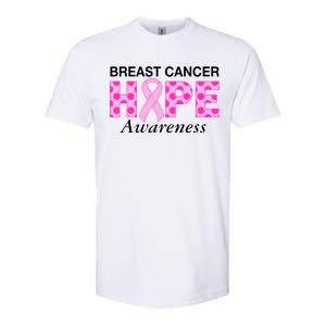 Hope Breast Cancer Awaraness Softstyle CVC T-Shirt