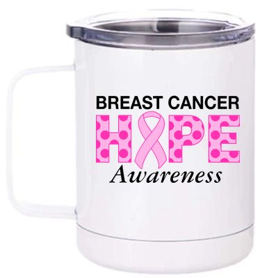 Hope Breast Cancer Awaraness 12 oz Stainless Steel Tumbler Cup