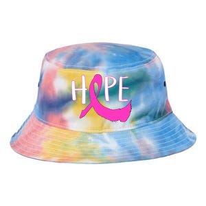 Hope Breast Cancer Awareness Logo  Tie Dye Newport Bucket Hat