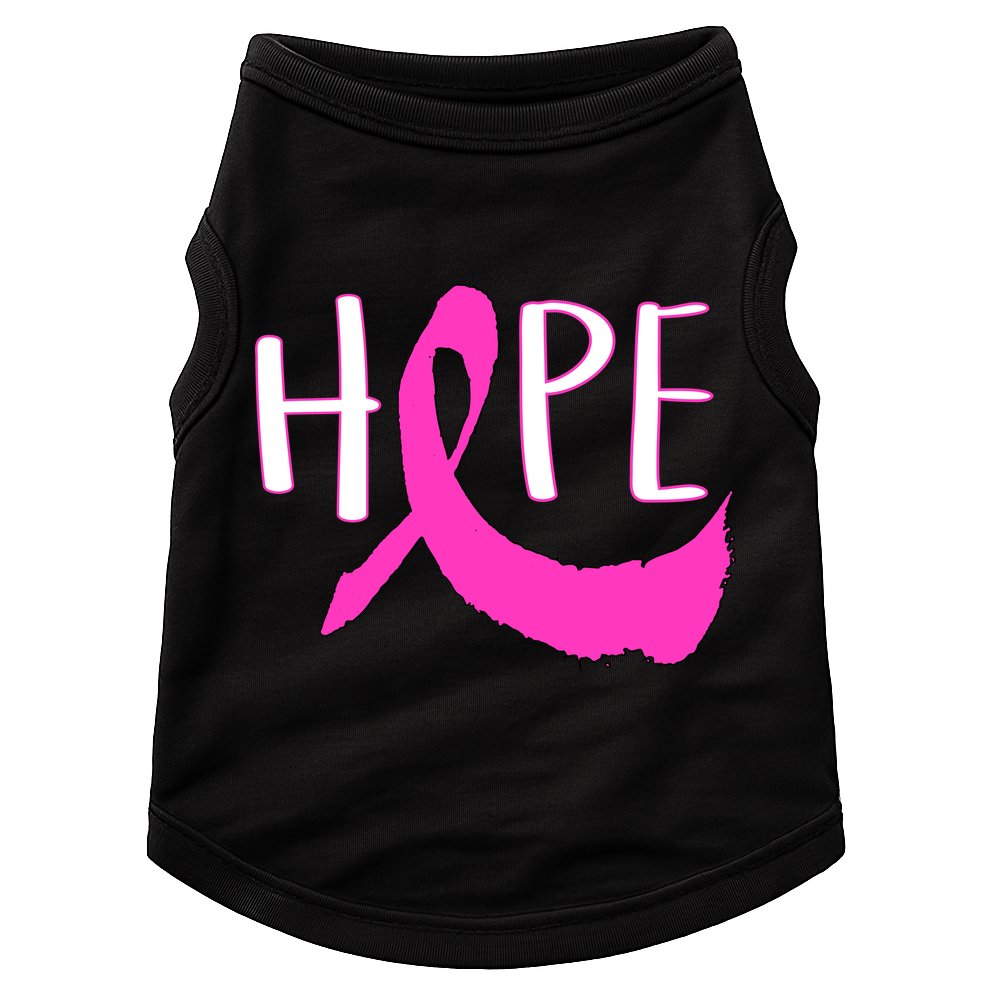 Hope Breast Cancer Awareness Logo  Doggie Tank