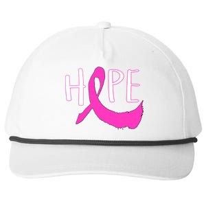 Hope Breast Cancer Awareness Logo  Snapback Five-Panel Rope Hat